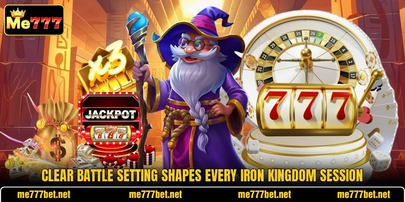 Clear battle setting shapes every Iron Kingdom session Clear battle setting shapes every Iron Kingdom session