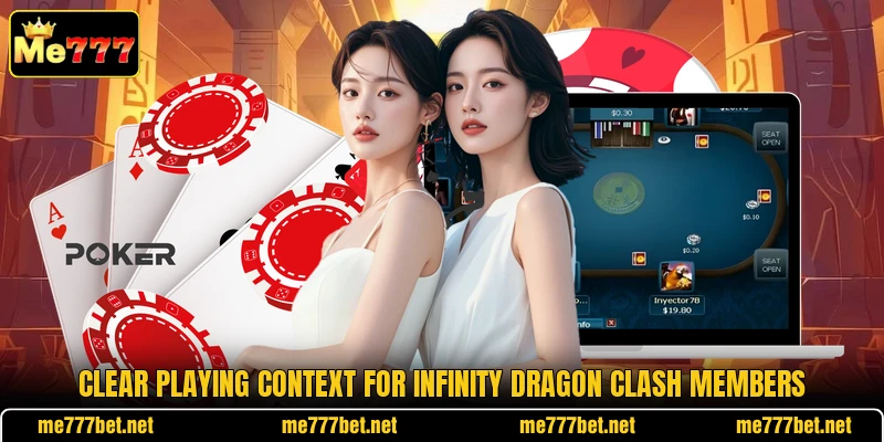 Clear playing context for Infinity Dragon Clash members Clear playing context for Infinity Dragon Clash members