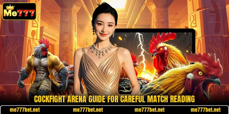Cockfight arena guide for careful match reading Cockfight arena guide for careful match reading