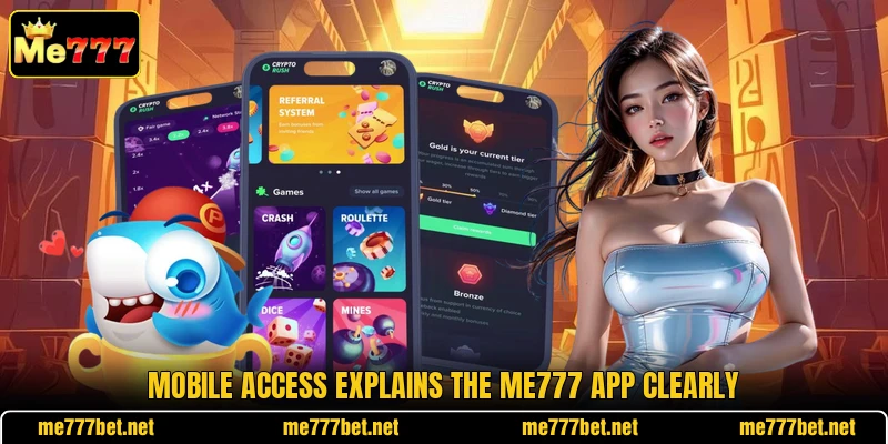 Mobile access explains the Me777 app clearly Mobile access explains the Me777 app clearly
