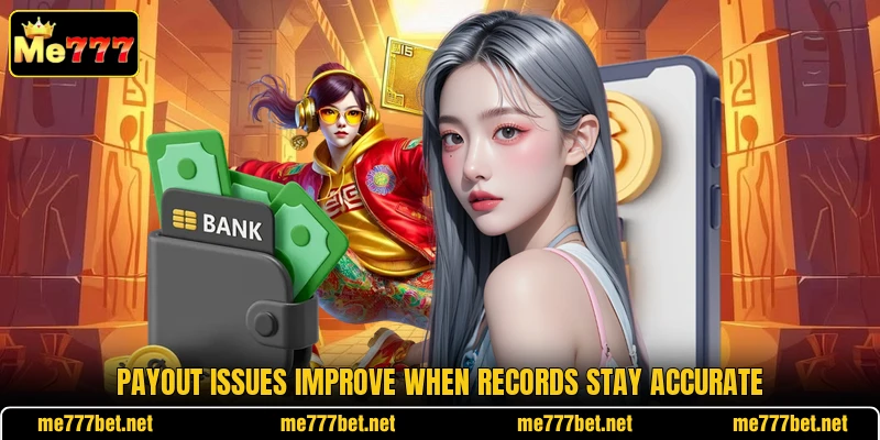 Payout issues improve when records stay accurate