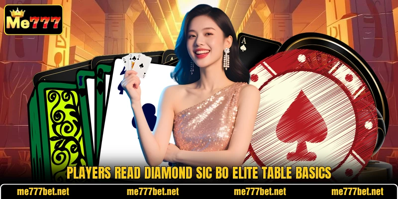 Players read Diamond Sic Bo Elite table basics Players read Diamond Sic Bo Elite table basics
