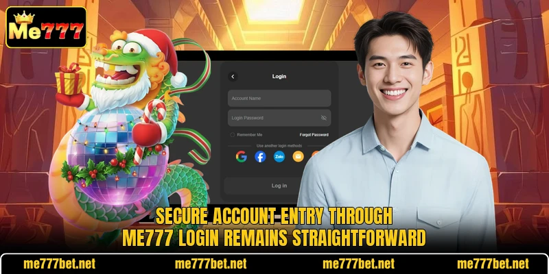 Secure account entry through Me777 login remains straightforward Secure account entry through Me777 login remains straightforward