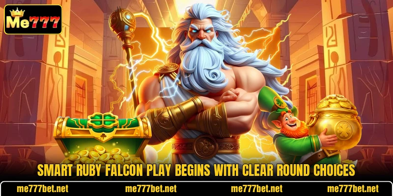 Smart Ruby Falcon play begins with clear round choices Smart Ruby Falcon play begins with clear round choices
