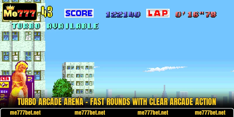 Turbo Arcade Arena - Fast Rounds With Clear Arcade Action Turbo Arcade Arena - Fast Rounds With Clear Arcade Action